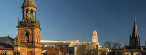 View of Parkinson Tower